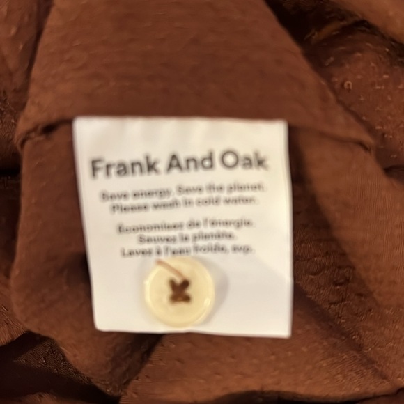 frank & oak-textured viscose button-up tee​​ - Picture 13 of 14